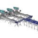 Packing line and automatic feeder of sponge cake