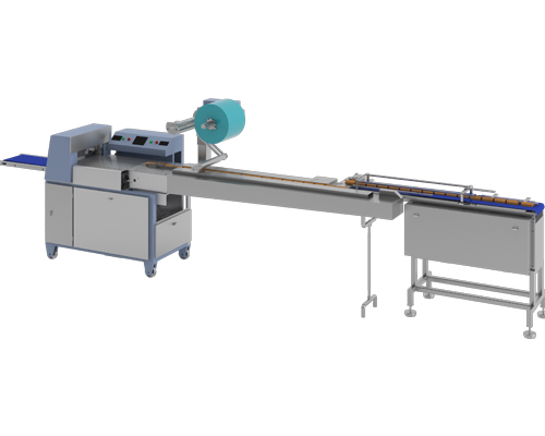 Packing line and automatic feeder for wafer